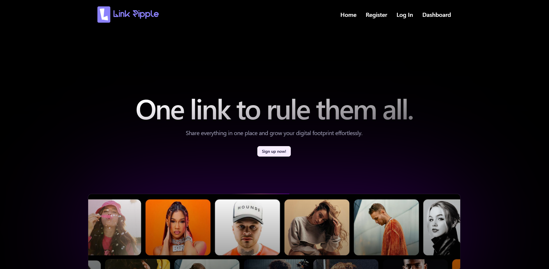 Link Ripple screen